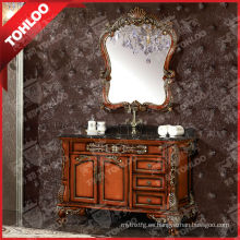 Gabinete de espejo antiguo y clásico del cuarto de baño (espejo de la astilla de 5m m)
